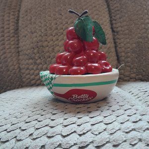 Betty Crocker Cherry Baking Soda holder  vtg